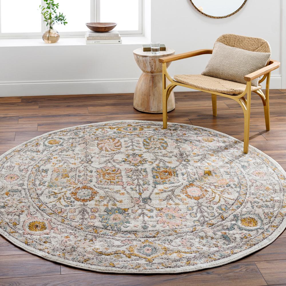 Livabliss - Ankara 53inx53in Machine Woven Rug - AKR2332-53RD veiw 2