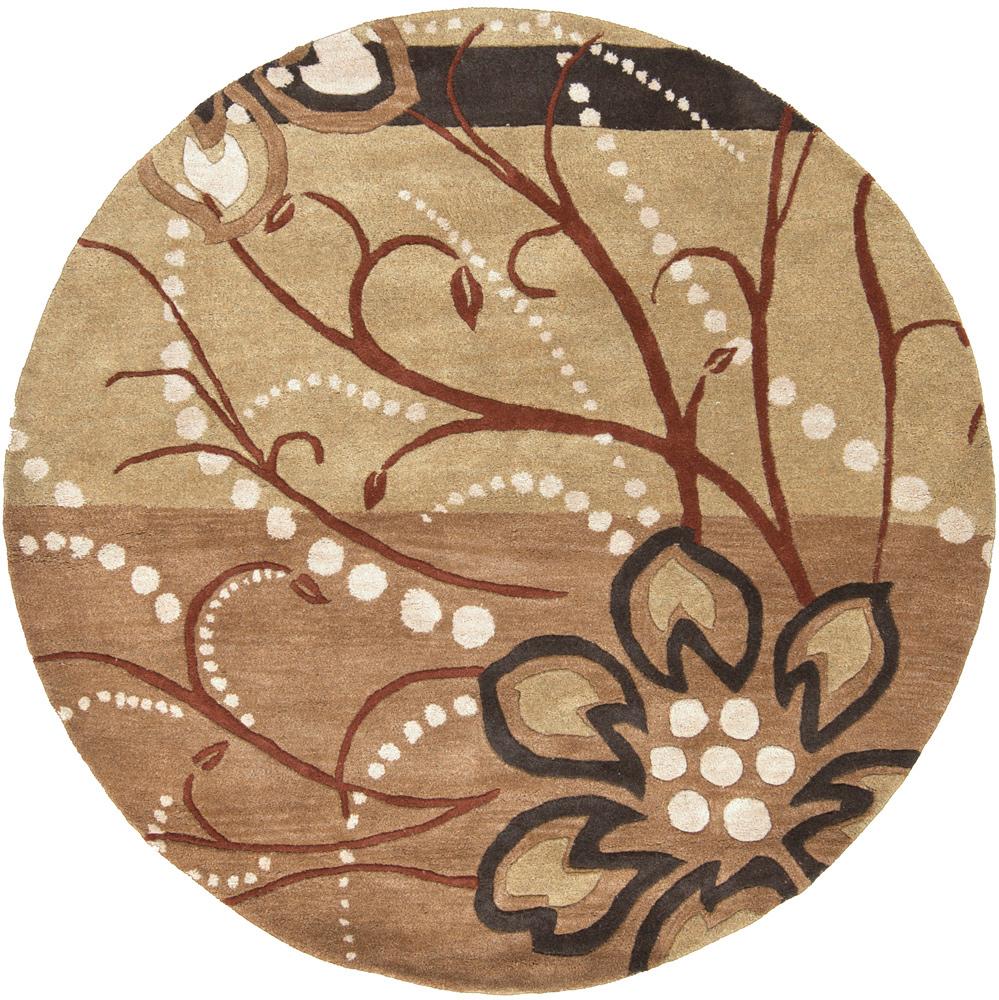 Livabliss - Athena 99inx99in Handmade Rug - ATH5006-99RD_CLOSEOUT veiw 1