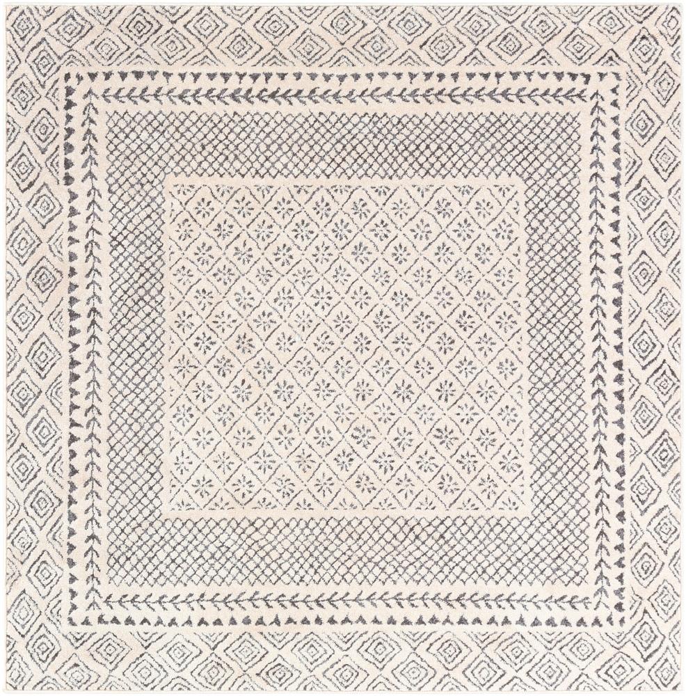Livabliss - Bahar 53inx53in Machine Woven Rug - BHR2321-53SQ veiw 1