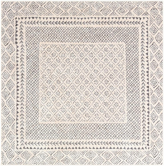 Livabliss - Bahar 53inx53in Machine Woven Rug - BHR2321-53SQ veiw 1