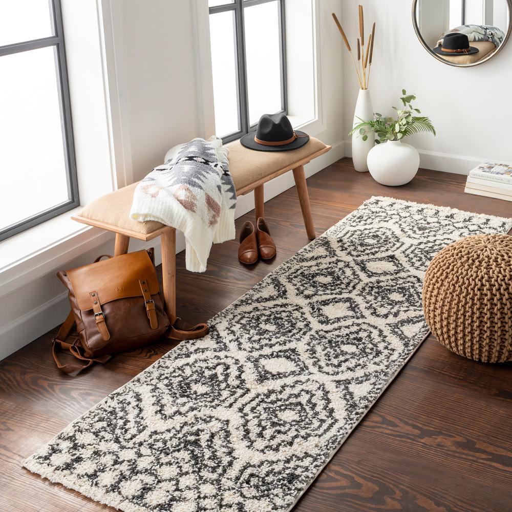 Livabliss - Beni Shag 27inx73in Machine Woven Rug - BSH2300-2773 veiw 2