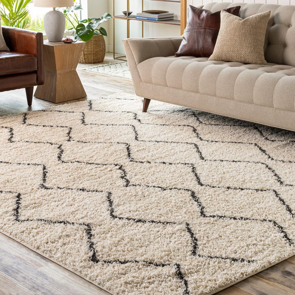 Livabliss - Beni Shag 67inx9 Machine Woven Rug - BSH2302-679_CLOSEOUT veiw 2