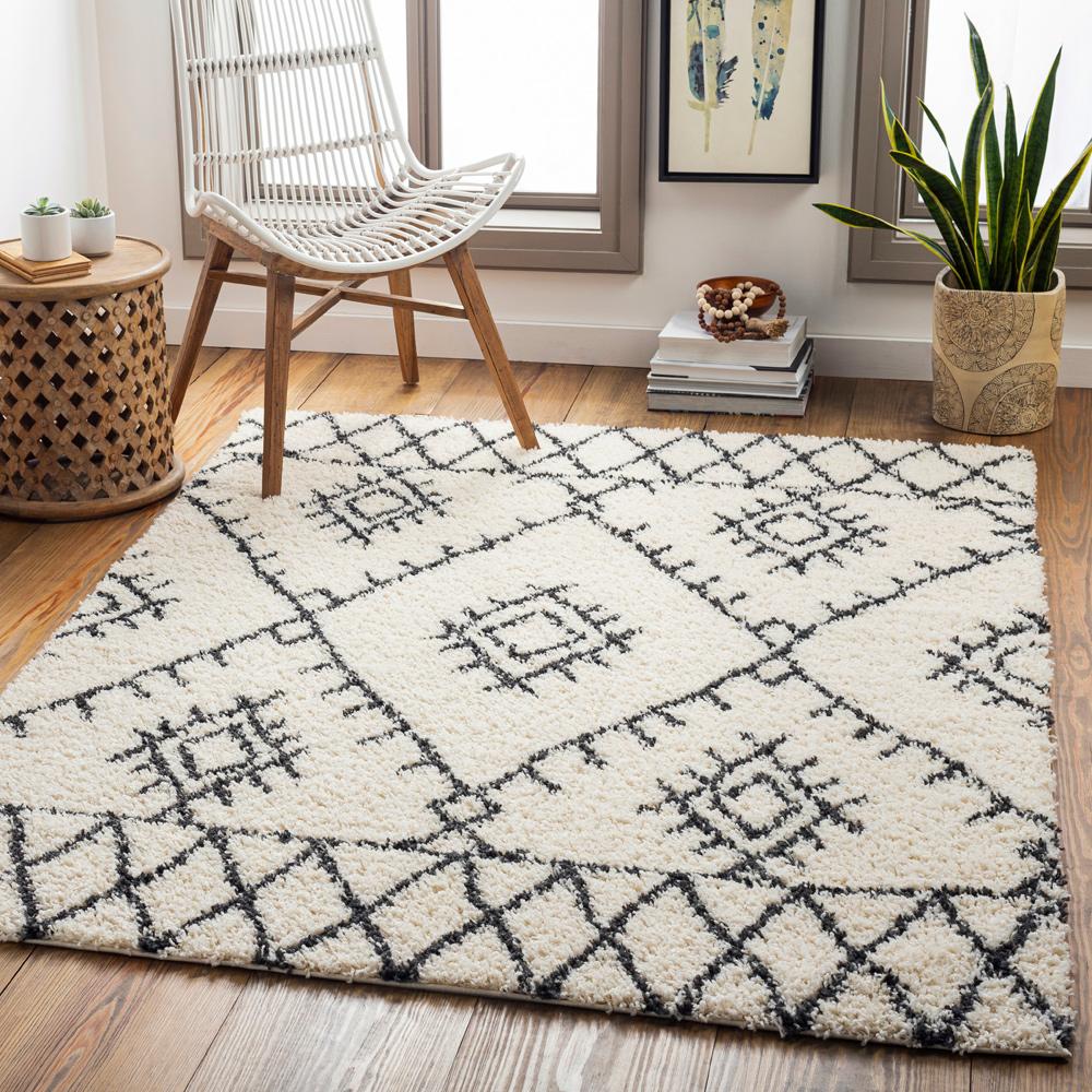 Livabliss - Beni Shag 53inx7 Machine Woven Rug - BSH2303-537_CLOSEOUT veiw 2