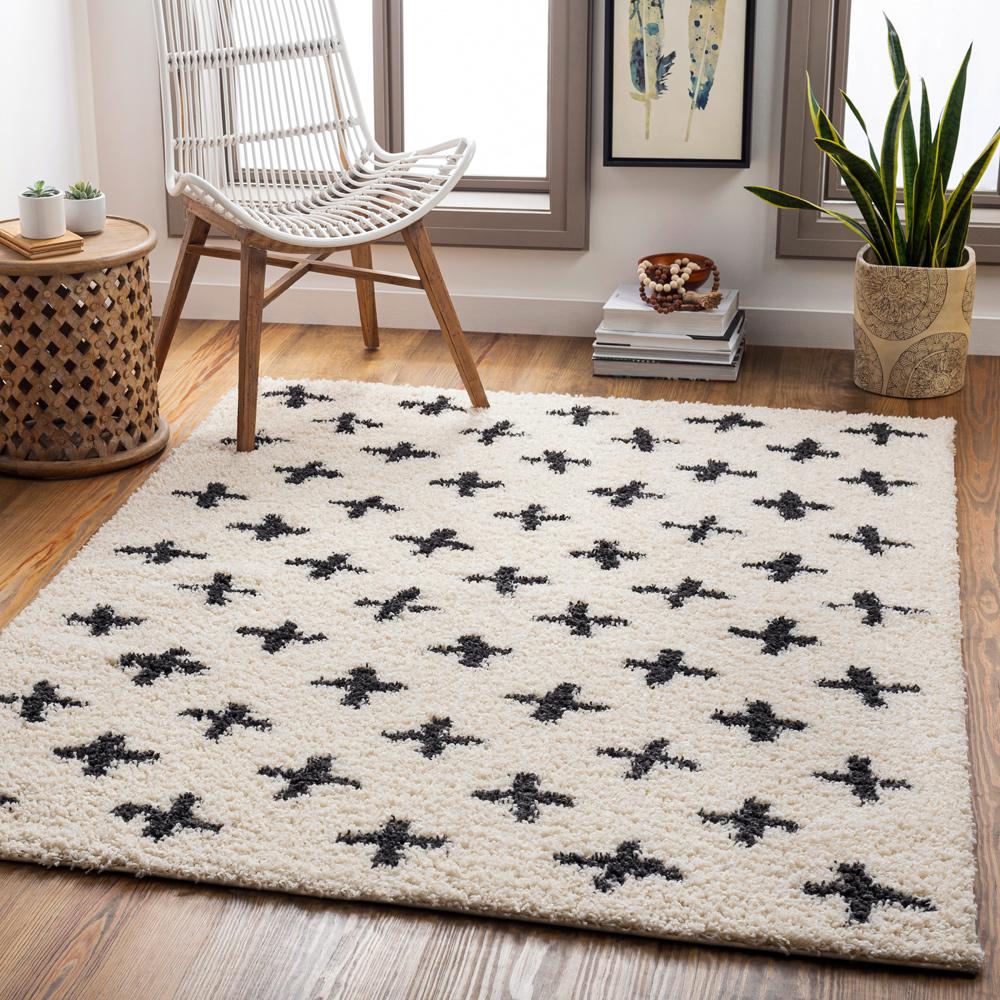 Livabliss - Beni Shag 67inx9 Machine Woven Rug - BSH2304-679 veiw 2