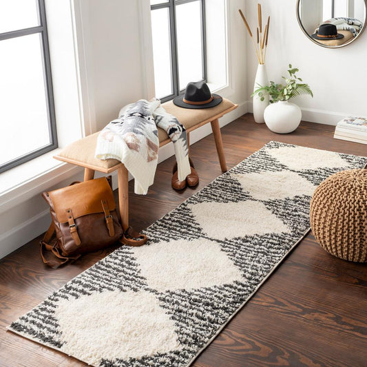Livabliss - Beni Shag 27inx73in Machine Woven Rug - BSH2308-2773 veiw 2