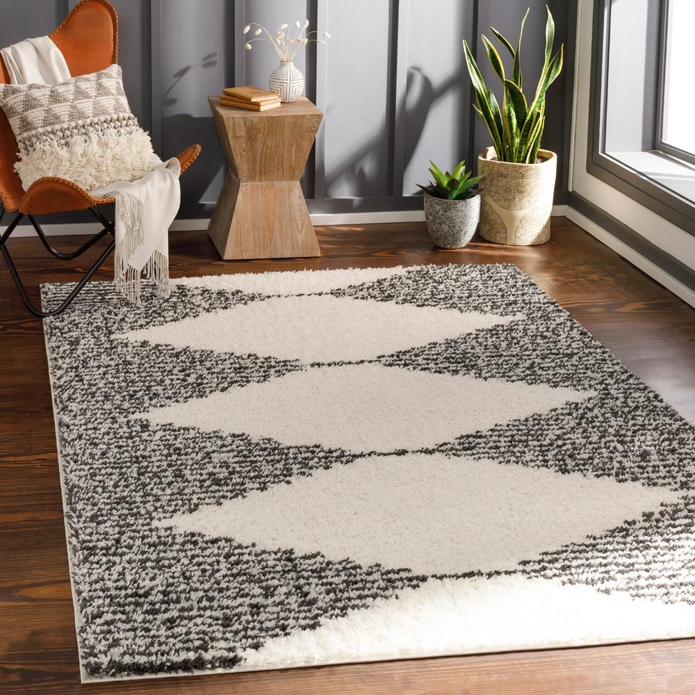 Livabliss - Beni Shag 710inx10 Machine Woven Rug - BSH2308-71010_CLOSEOUT veiw 2