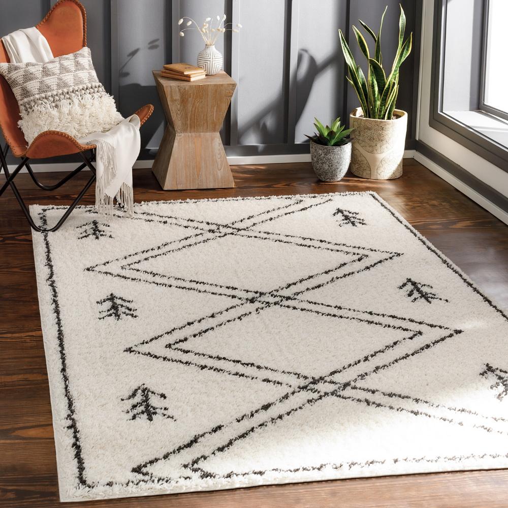 Livabliss - Beni Shag 53inx7 Machine Woven Rug - BSH2315-537_CLOSEOUT veiw 2