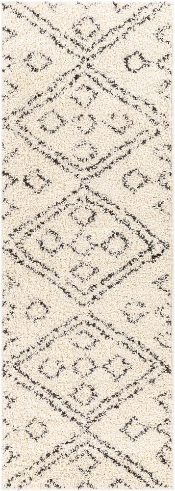 Livabliss - Beni Shag 27inx73in Machine Woven Rug - BSH2331-2773_CLOSEOUT veiw 1