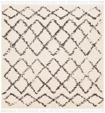 Livabliss - Berber Shag 710inx710in Machine Woven Rug - BBE2300-710SQ_CLOSEOUT veiw 1