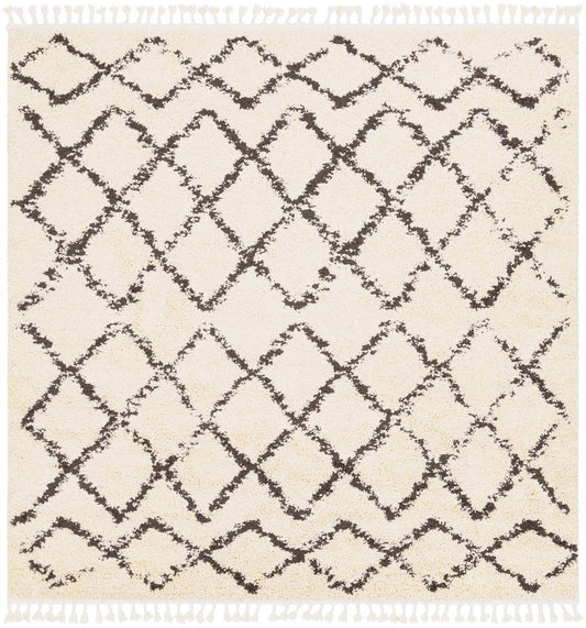 Livabliss - Berber Shag 710inx710in Machine Woven Rug - BBE2300-710SQ_CLOSEOUT veiw 1