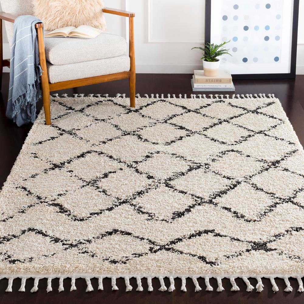 Livabliss - Berber Shag 710inx710in Machine Woven Rug - BBE2300-710SQ_CLOSEOUT veiw 2