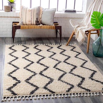 Livabliss - Berber Shag 2x211in Machine Woven Rug - BBE2303-23 veiw 2