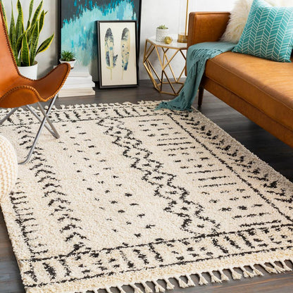 Livabliss - Berber Shag 810inx12 Machine Woven Rug - BBE2311-9212 veiw 2