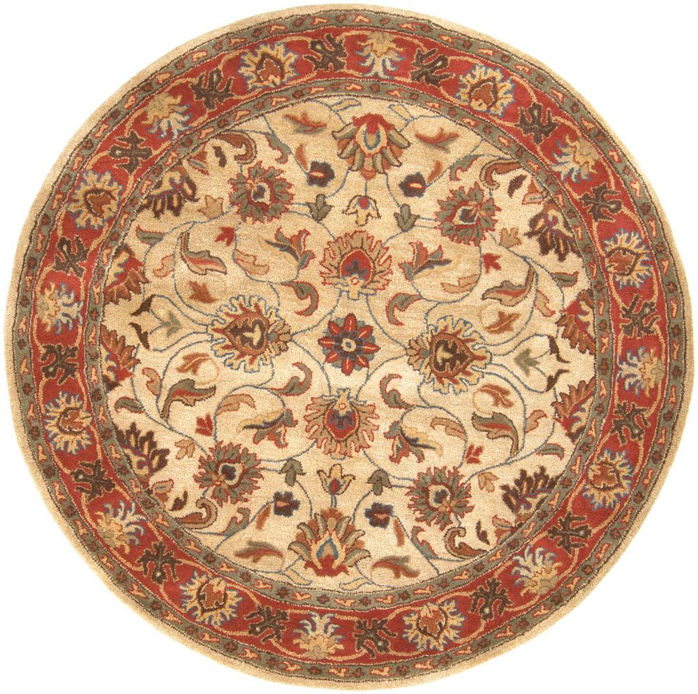 Livabliss - Caesar 4x4 Handmade Rug - CAE1001-4RD veiw 1
