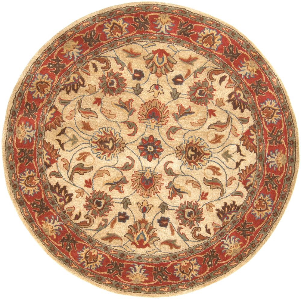 Livabliss - Caesar 6x6 Handmade Rug - CAE1001-6RD veiw 1