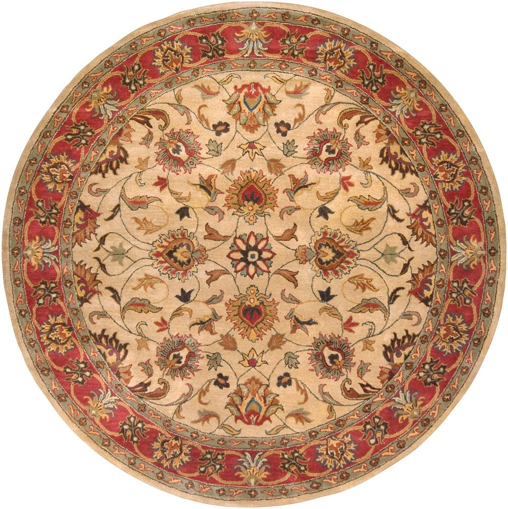 Livabliss - Caesar 8x8 Handmade Rug - CAE1001-8RD veiw 1