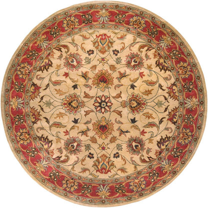 Livabliss - Caesar 8x8 Handmade Rug - CAE1001-8RD veiw 1