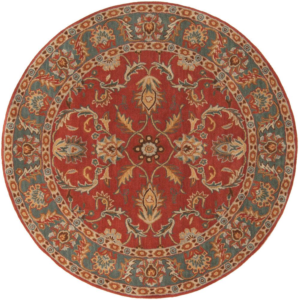 Livabliss - Caesar 4x4 Handmade Rug - CAE1007-4RD veiw 1