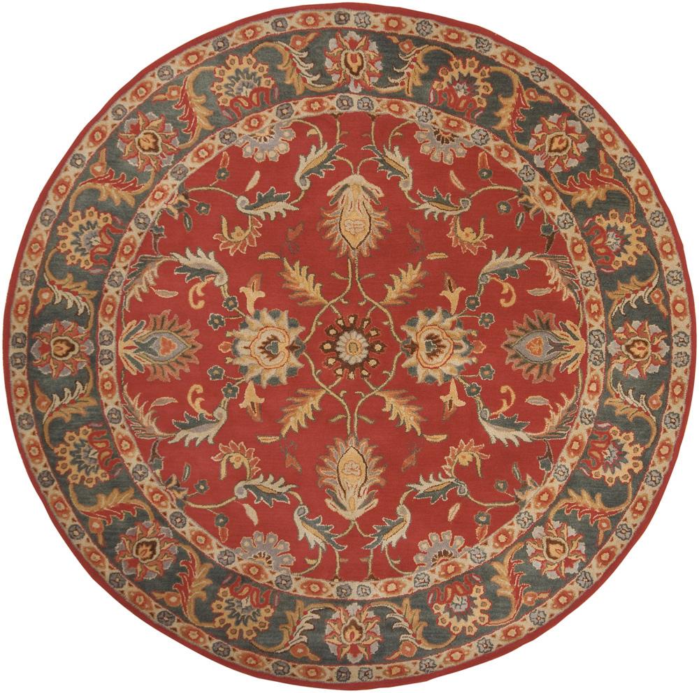 Livabliss - Caesar 8x8 Handmade Rug - CAE1007-8RD veiw 1