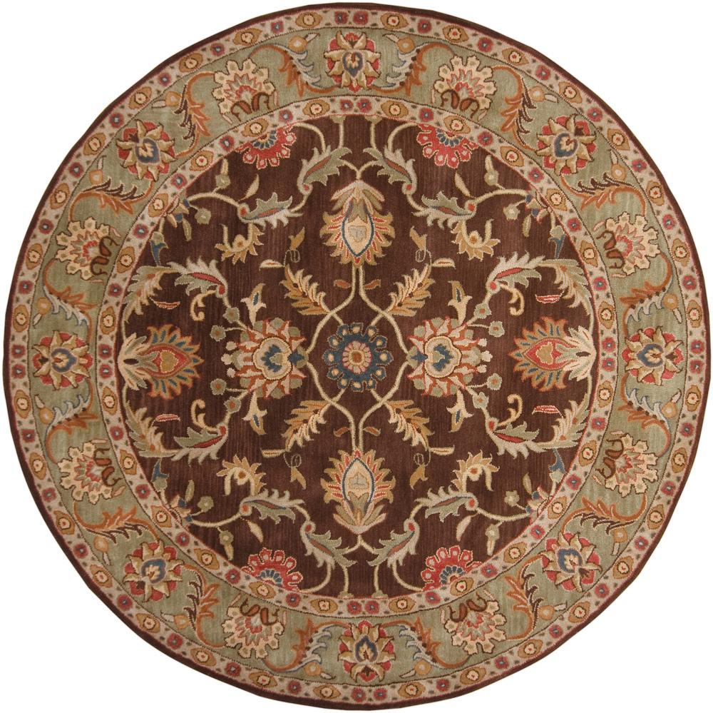 Livabliss - Caesar 8x8 Handmade Rug - CAE1009-8RD veiw 1