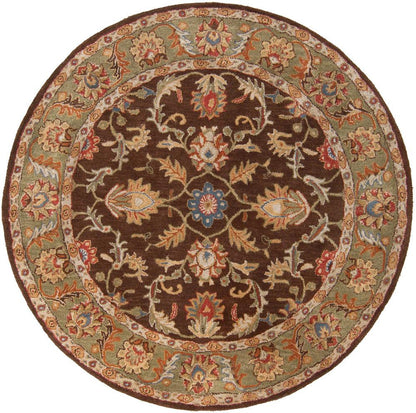 Livabliss - Caesar 99inx99in Handmade Rug - CAE1009-99RD veiw 1