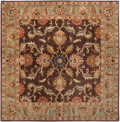 Livabliss - Caesar 8x8 Handmade Rug - CAE1009-8SQ veiw 1