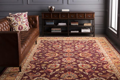 Livabliss - Caesar 8x8 Handmade Rug - CAE1024-8RD veiw 2