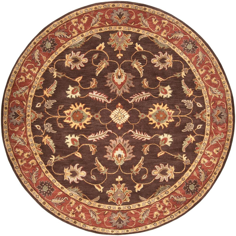 Livabliss - Caesar 8x8 Handmade Rug - CAE1036-8RD veiw 1
