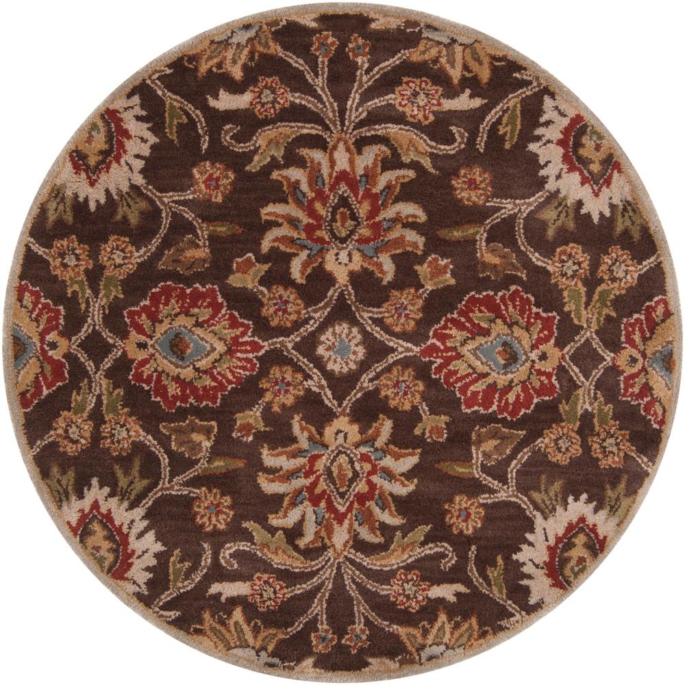 Livabliss - Caesar 6x6 Handmade Rug - CAE1051-6RD veiw 1