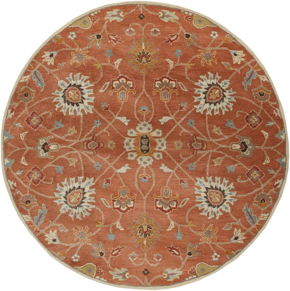 Livabliss - Caesar 8x8 Handmade Rug - CAE1119-8RD veiw 1