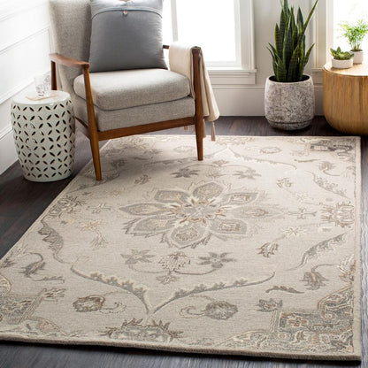 Livabliss - Caesar 8x8 Handmade Rug - CAE1201-8RD veiw 2