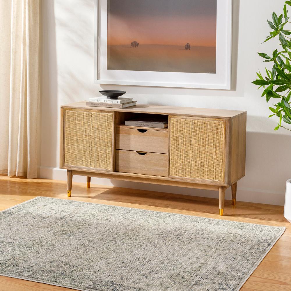 Livabliss - Calhoun 53inx7 Machine Woven Rug - CAH2305-537 veiw 2