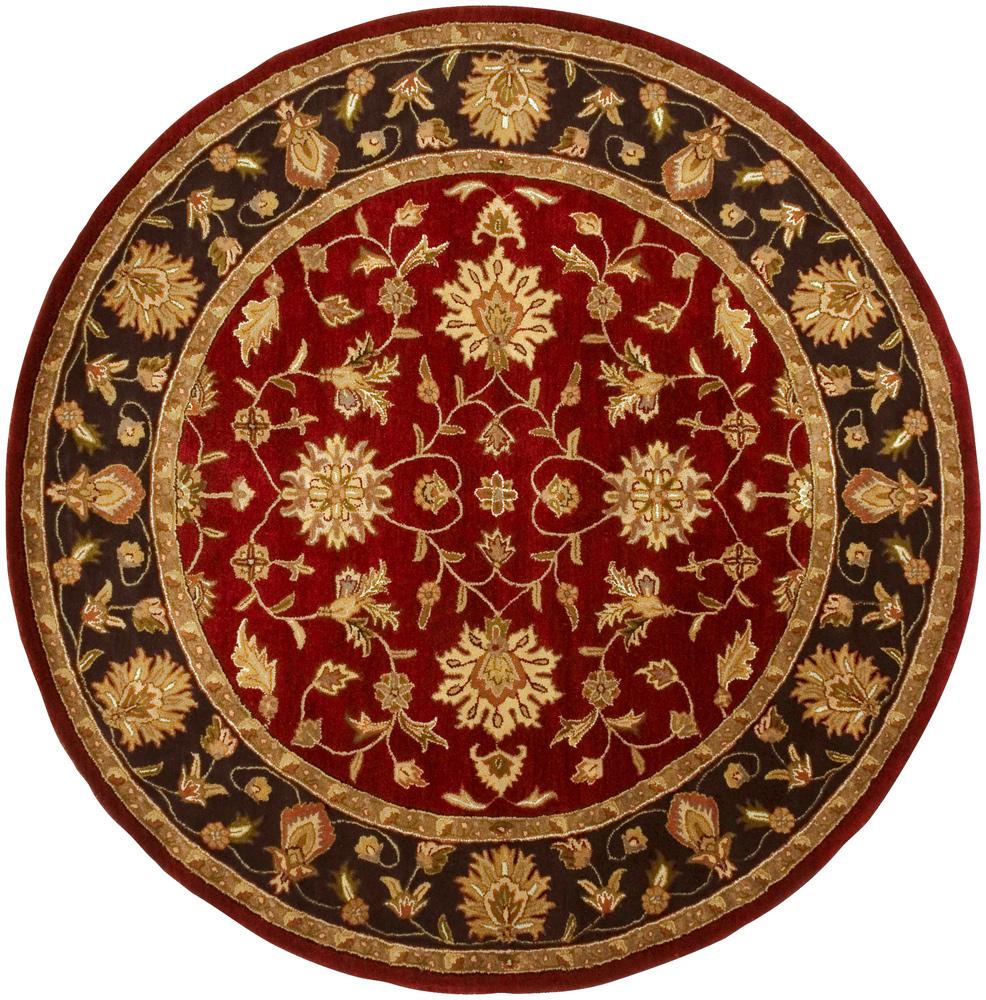 Livabliss - Crowne 8x8 Handmade Rug - CRN6013-8RD veiw 1