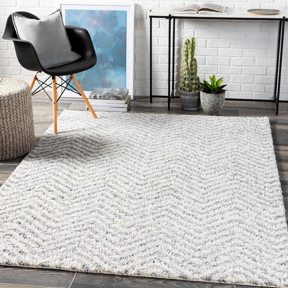 Livabliss - Deluxe Shag 2x211in Machine Woven Rug - DXS2307-23_CLOSEOUT veiw 2