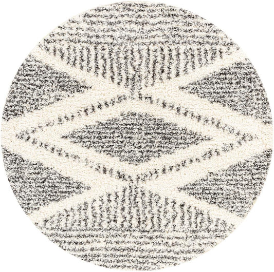 Livabliss - Deluxe Shag 710inx710in Machine Woven Rug - DXS2309-710RD veiw 1
