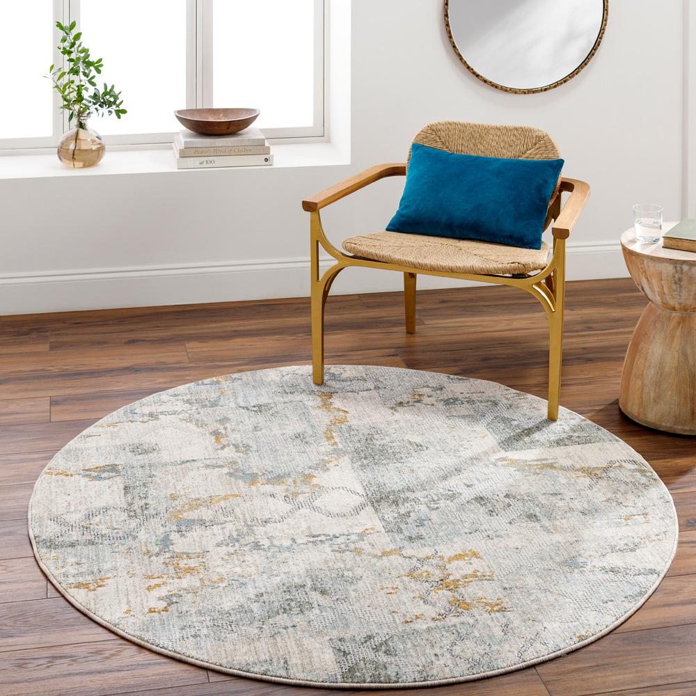 Livabliss - Dresden 710inx710in Machine Woven Rug - DRE2301-710RD veiw 2
