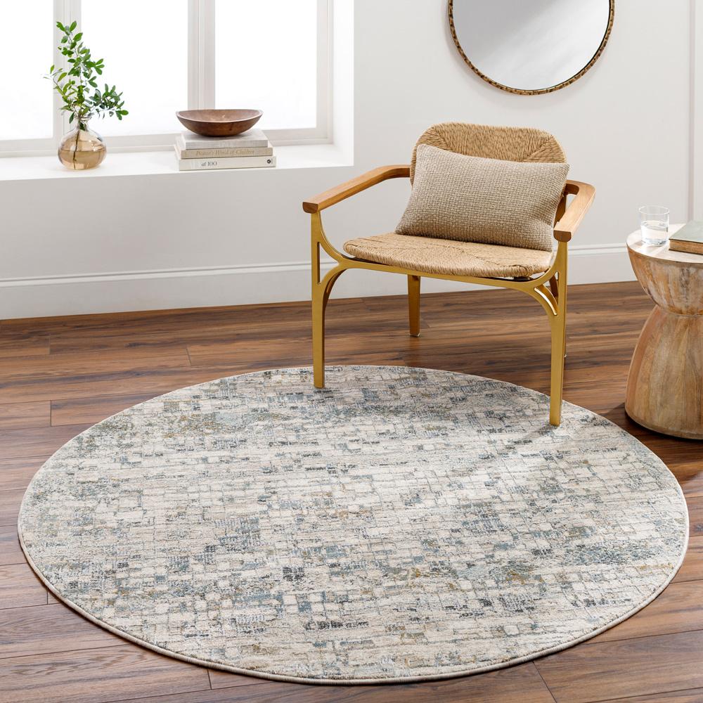 Livabliss - Dresden 710inx710in Machine Woven Rug - DRE2304-710RD veiw 2