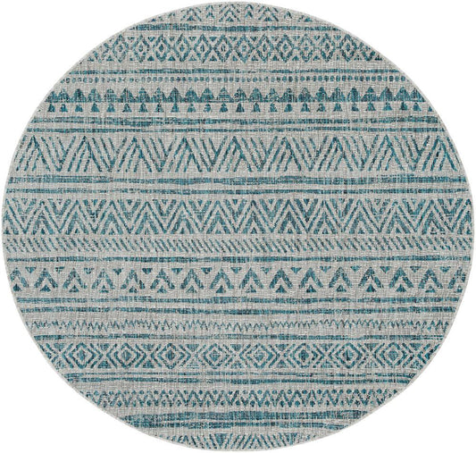 Livabliss - Eagean 67inx67in Machine Woven Rug - EAG2307-67RD veiw 1