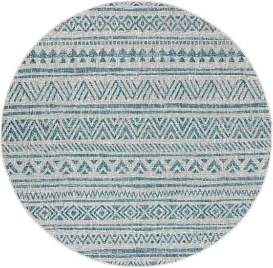 Livabliss - Eagean 710inx710in Machine Woven Rug - EAG2307-710RD veiw 1