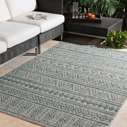 Livabliss - Eagean 710inx710in Machine Woven Rug - EAG2307-710RD veiw 2