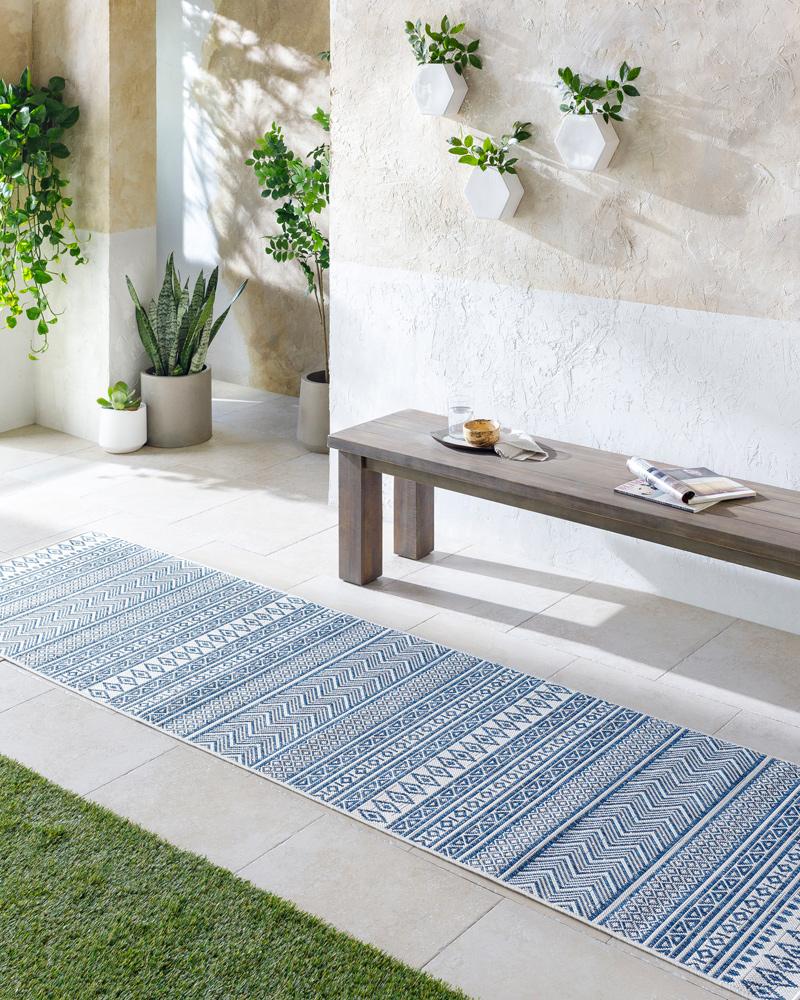 Livabliss - Eagean 53inx53in Machine Woven Rug - EAG2344-53RD veiw 2