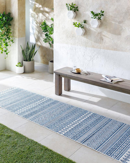 Livabliss - Eagean 67inx67in Machine Woven Rug - EAG2344-67RD veiw 2
