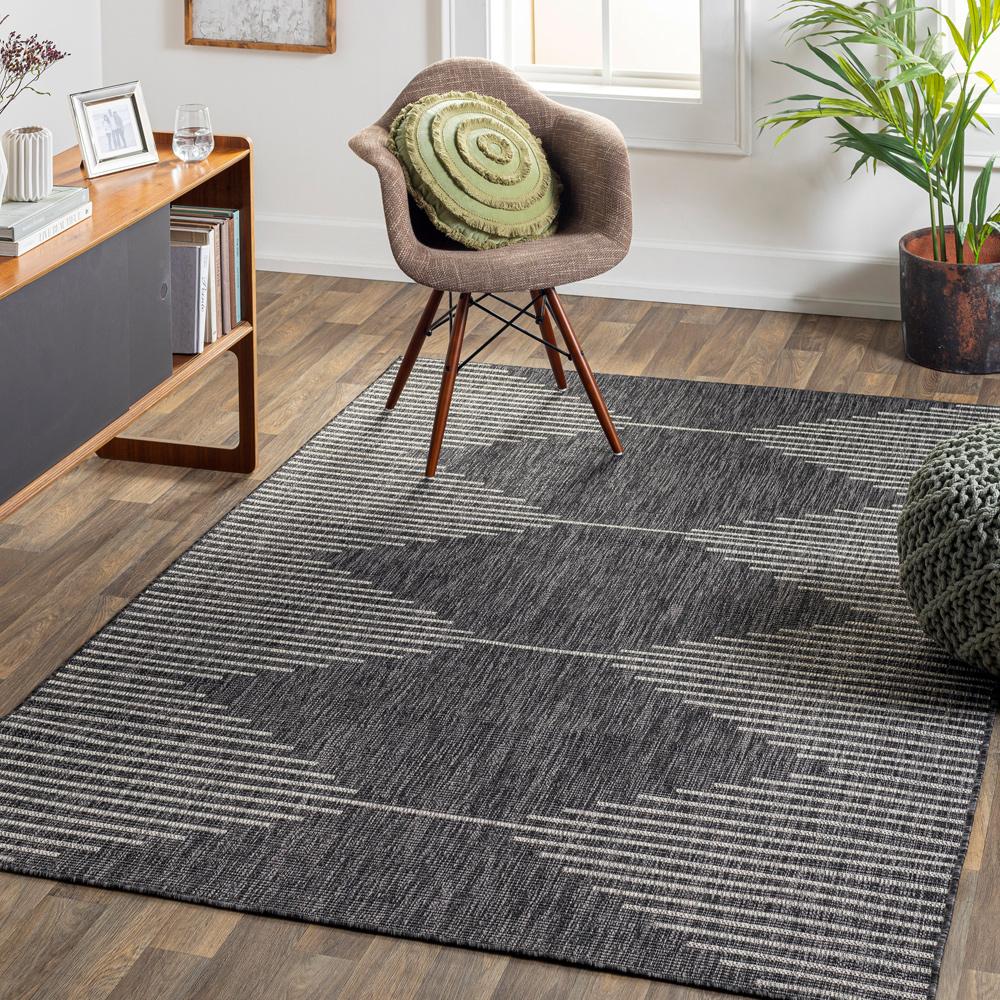 Livabliss - Eagean 67inx67in Machine Woven Rug - EAG2348-67RD veiw 2