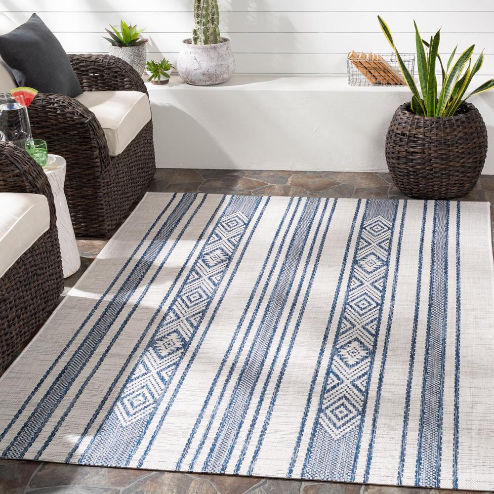 Livabliss - Eagean 53inx53in Machine Woven Rug - EAG2351-53RD veiw 2