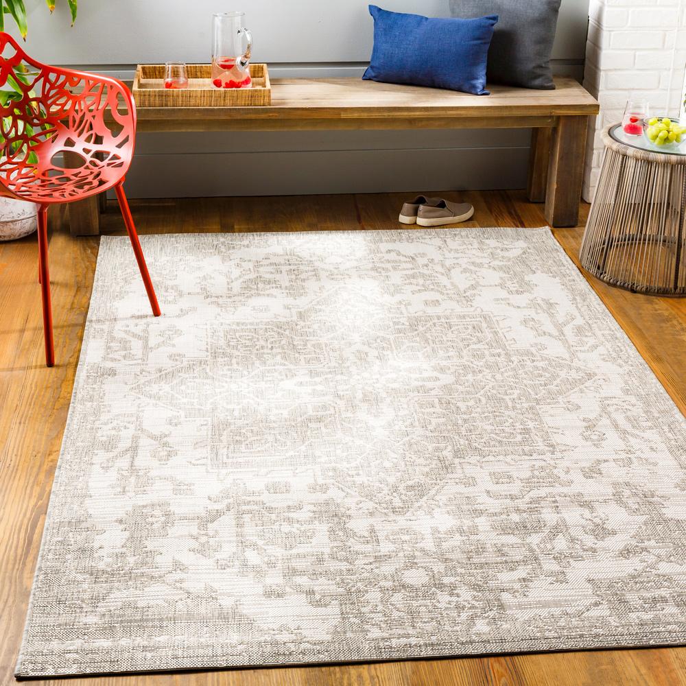 Livabliss - Eagean 710inx710in Machine Woven Rug - EAG2380-710RD veiw 2