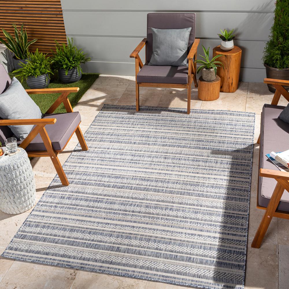 Livabliss - Eagean 710inx710in Machine Woven Rug - EAG2407-710RD veiw 2