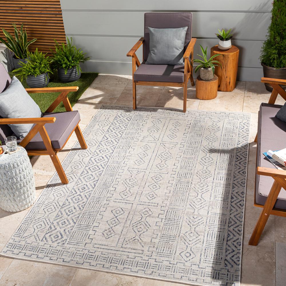 Livabliss - Eagean 710inx710in Machine Woven Rug - EAG2414-710RD_CLOSEOUT veiw 2