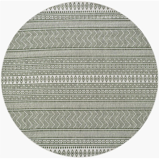 Livabliss - Eagean 67inx67in Machine Woven Rug - EAG2425-67RD veiw 1