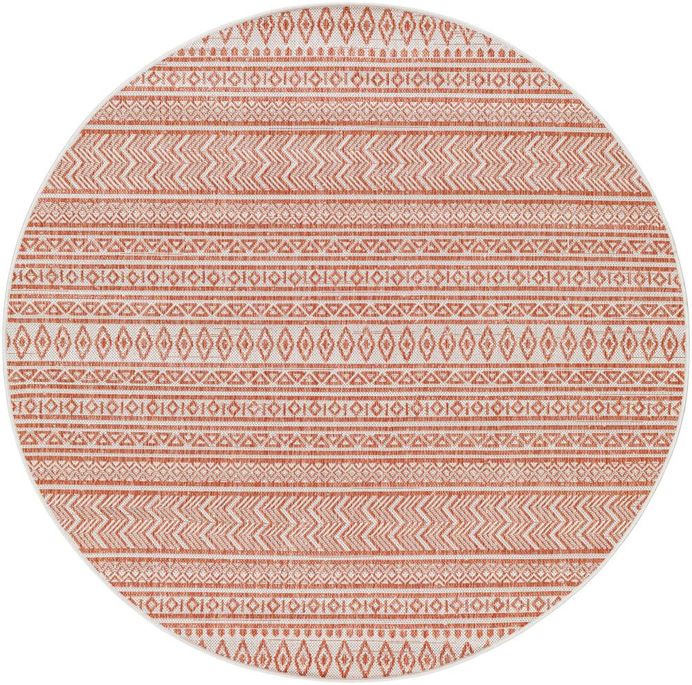 Livabliss - Eagean 710inx710in Machine Woven Rug - EAG2426-710RD veiw 1
