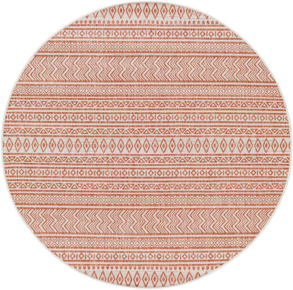 Livabliss - Eagean 710inx710in Machine Woven Rug - EAG2426-710RD veiw 1